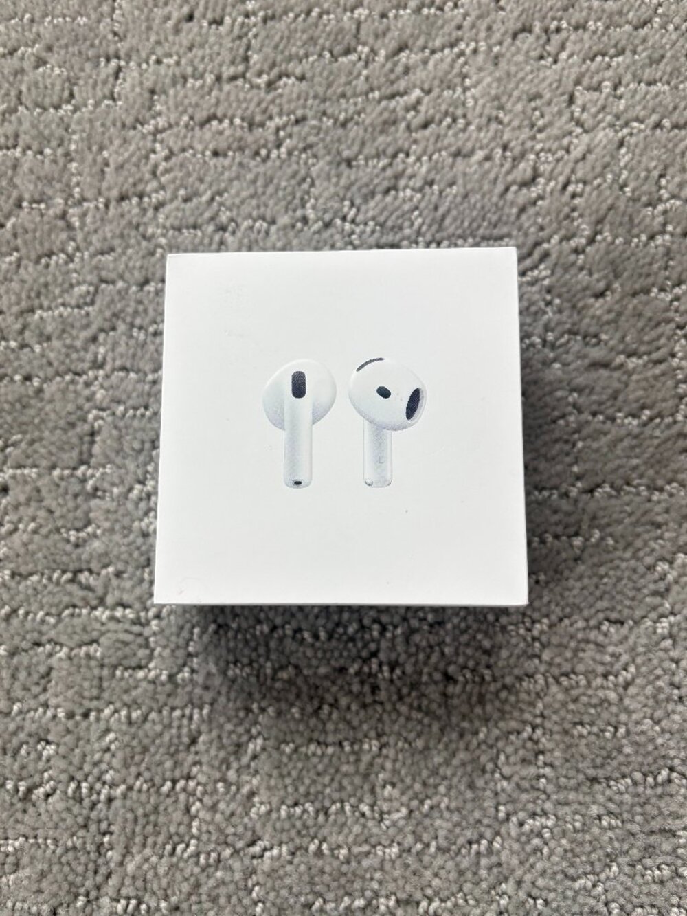 Apple AirPods 4 Wireless Bluetooth In-Ear Earbuds- White EMPTY BOX ONLY